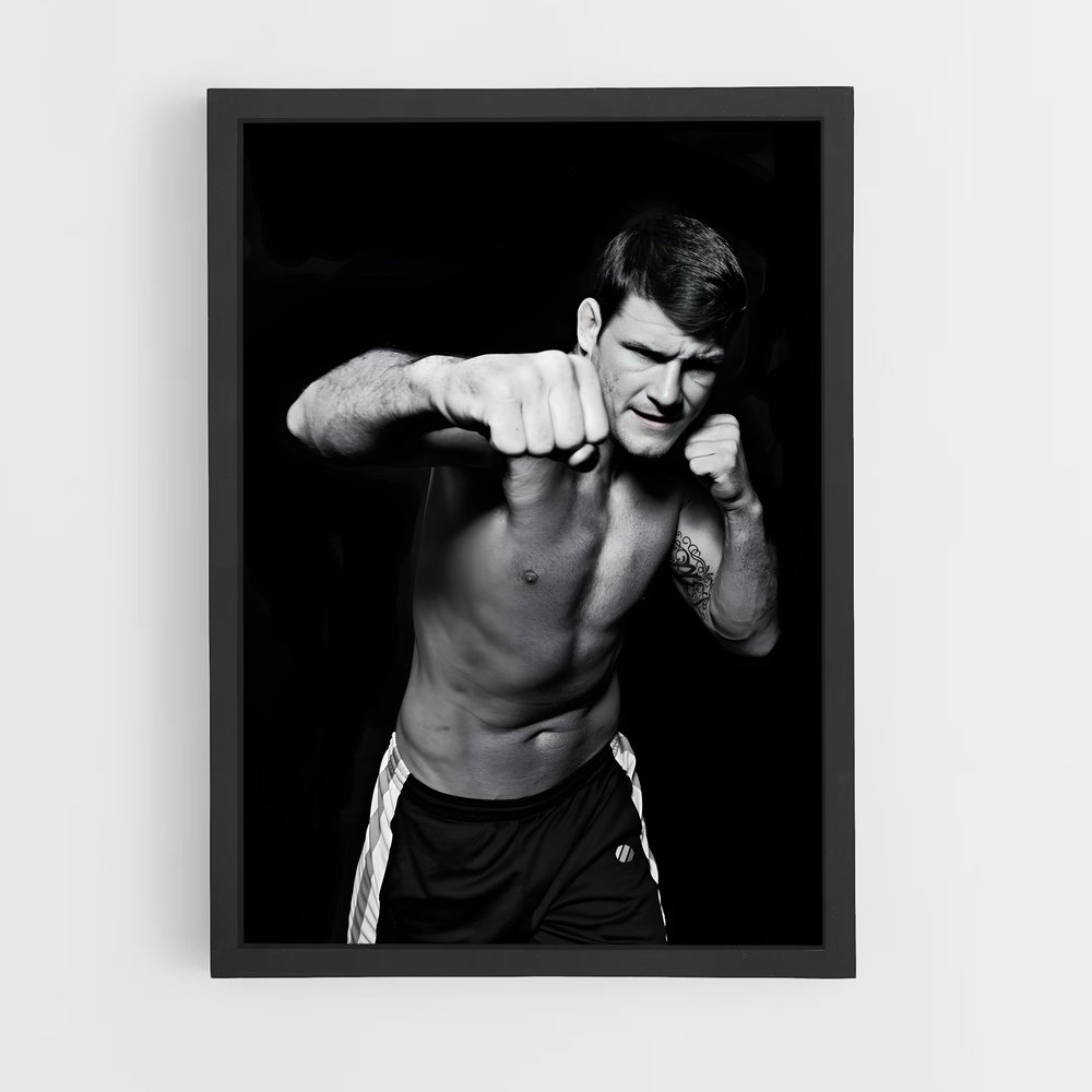 Poster Michael bisping – affiche MMA (vue 2)